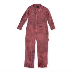 WildFang Long Sleeve Coveralls Pink